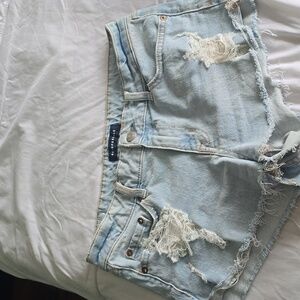Aeropostale Light Blue Denim Shorts
